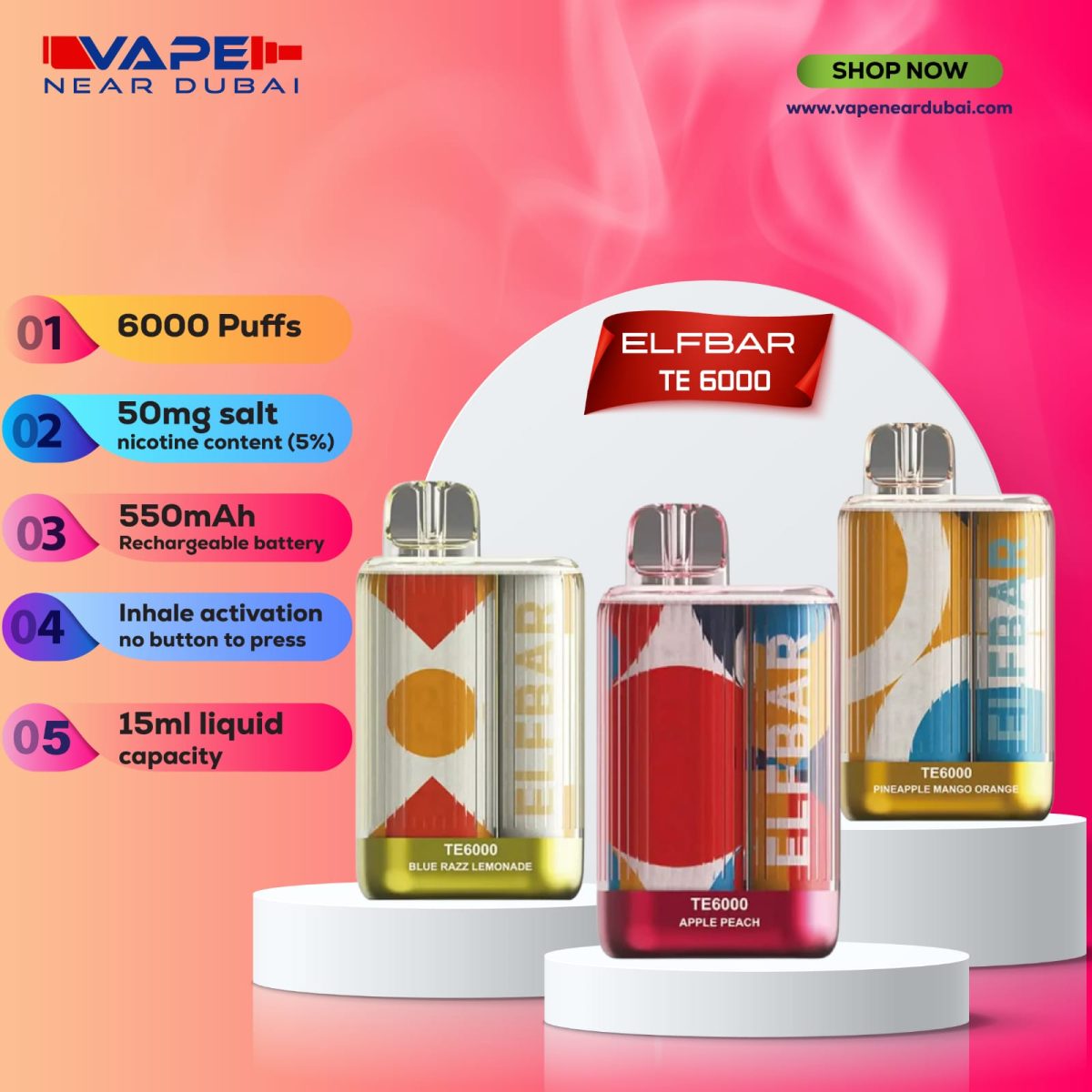 BEST ELF BAR TE6000 Disposable Vape In Dubai