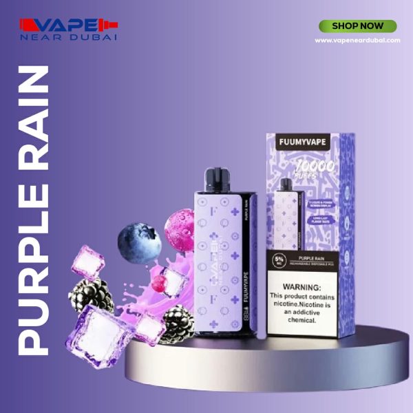 BEST FUUMY VAPE Purple Rain (10000 Puffs) Disposable Vape In Dubai