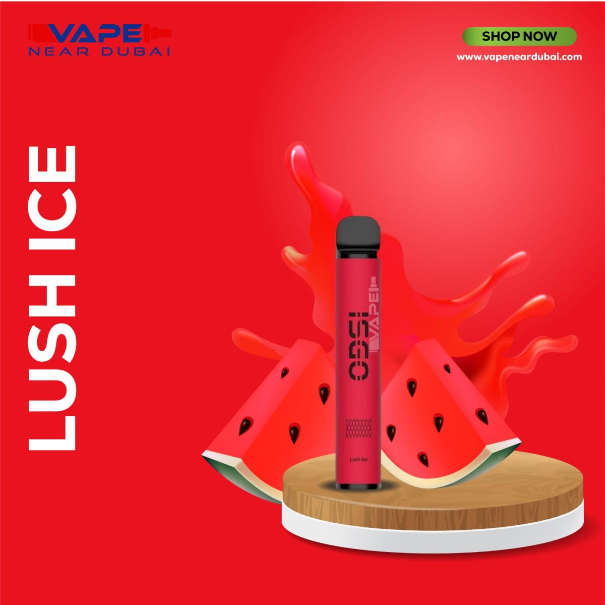 BEST ISGO VEGAS Lush Ice (2800 Puffs) Disposable Vape In Dubai