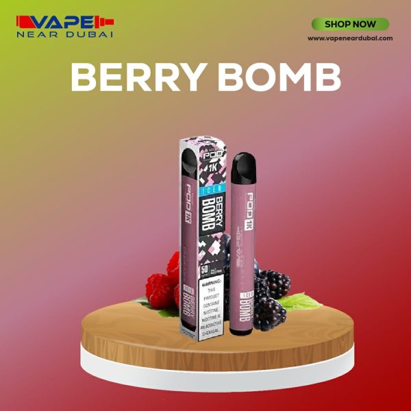 BEST VGOD 1k Berry Bomb (1500 Puffs) Disposable Vape In Dubai