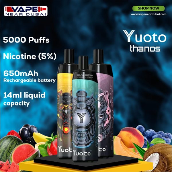 Yuoto Thanos 5000 Puffs Disposable Vape Dubai