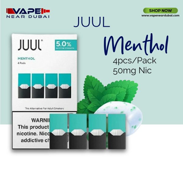 BEST JUUL Menthol Replacement Pod In Dubai