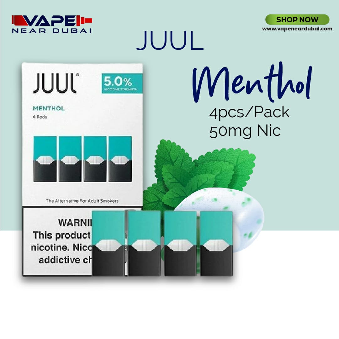 Best Juul Menthol Replacement Pod Vape Dubai – Vape Near Dubai