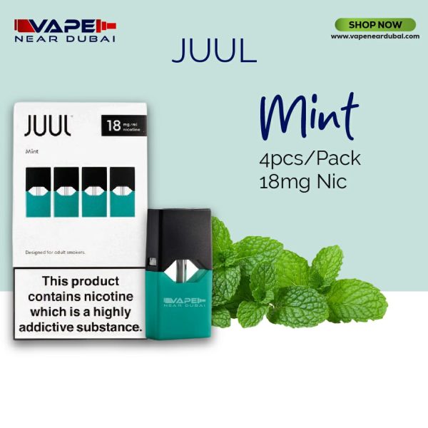 BEST JUUL Pods Mint 18mg NICOTINE In Dubai