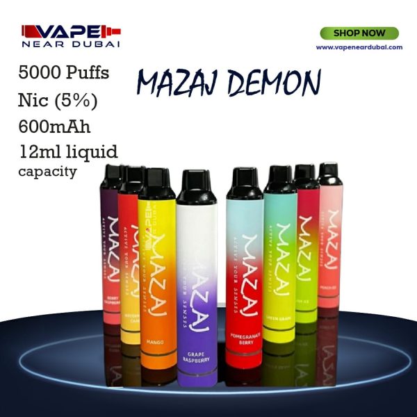 Best Mazaj Demon Disposable Vape (5000 puffs) in Dubai