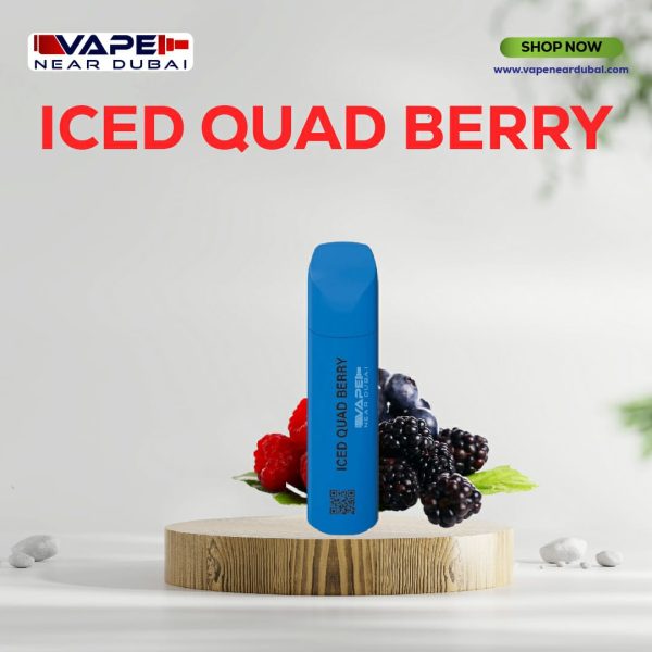 BEST MYLE MICRO BAR Iced Quad Berry (1500 puffs) Disposable Vape In Dubai