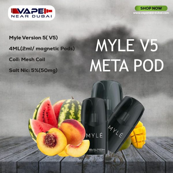 Best MYLE V5 Meta Pod Vape Dubai 2pcs/Pack