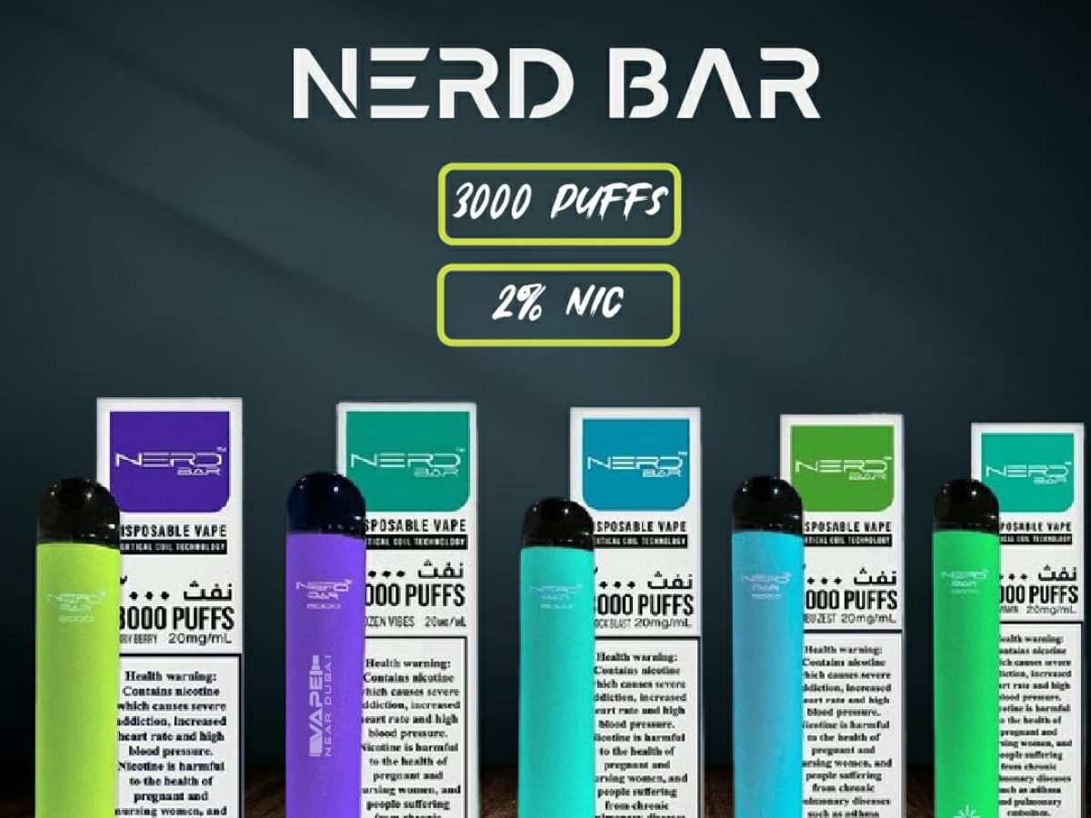 Best Nerd Bar Disposable Vape Dubai (3000 Puffs)  Vape Near Dubai