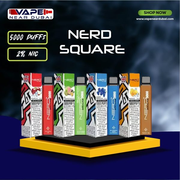 Best Nerd Square Disposable Vape Dubai (5000 Puffs)