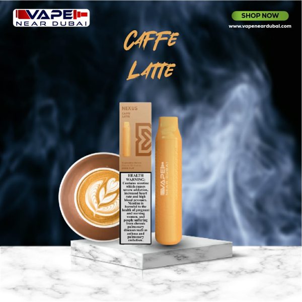 BEST NEXUS Caffe Latte (2000 Puffs) Disposable Vape In Dubai