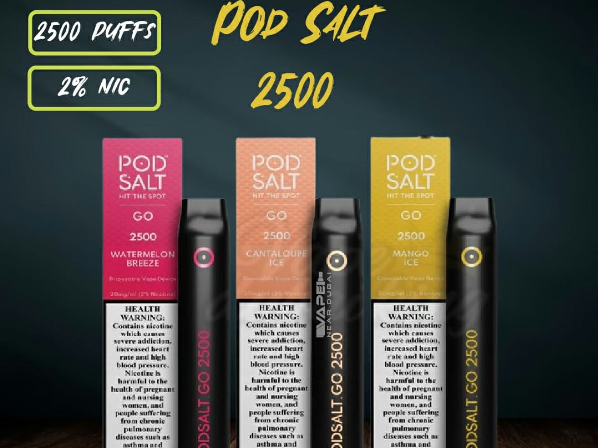 Best Pod salt go Disposable Vape Dubai (2500 Puffs) – Vape Near Dubai
