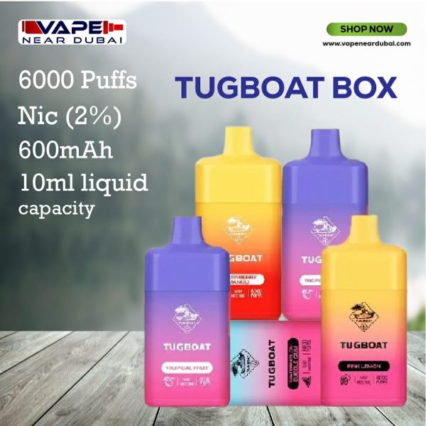 Best TUGBOAT BOX Disposable Vape Dubai