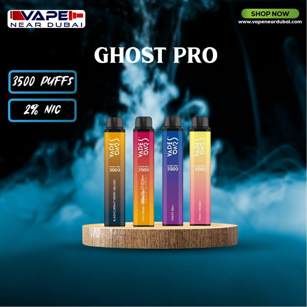 Vapes Bar Ghost Pro Disposable Vape Dubai 3500 Puffs Vape Near Dubai