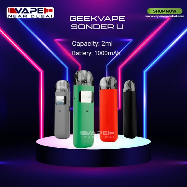 Geekvape Sonder U Pod System Vape Kit In Dubai