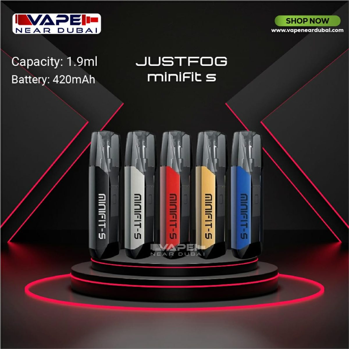 Justfog Minifit-S Pod System Vape Kit Dubai – Vape Near Dubai