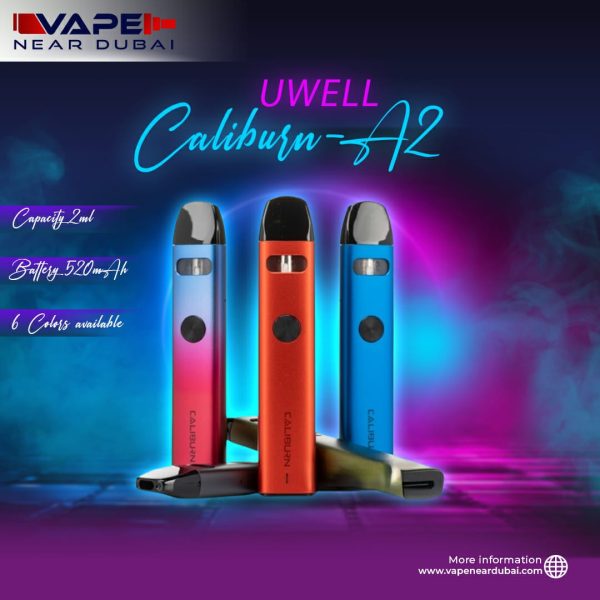 UWELL caliburn A2 Pod System Vape Device In Dubai