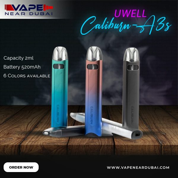 UWELL caliburn A3S Pod System Vape Device In Dubai