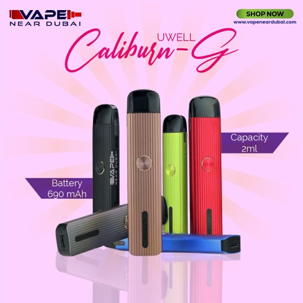 UWELL Caliburn G Pod System Vape Device in Dubai