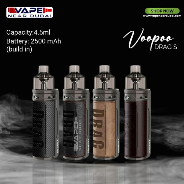 VOOPOO DRAG S 60w POD System Vape Kit In Dubai