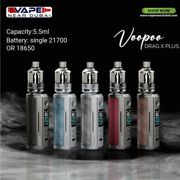 VOOPOO DRAG X PLUS 100w POD System Vape kit In Dubai