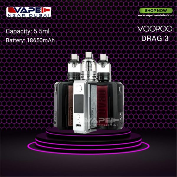 Voopoo Drag 3 TPP X Vape Starter Kit 177w In Dubai