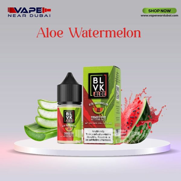 BLVK ALOE WATERMELON SALTNIC 30ML E - JUICE IN DUBAI