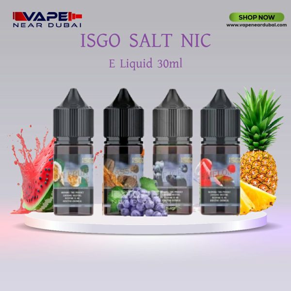 ISGO Saltnic 30mL E-Juice in Dubai