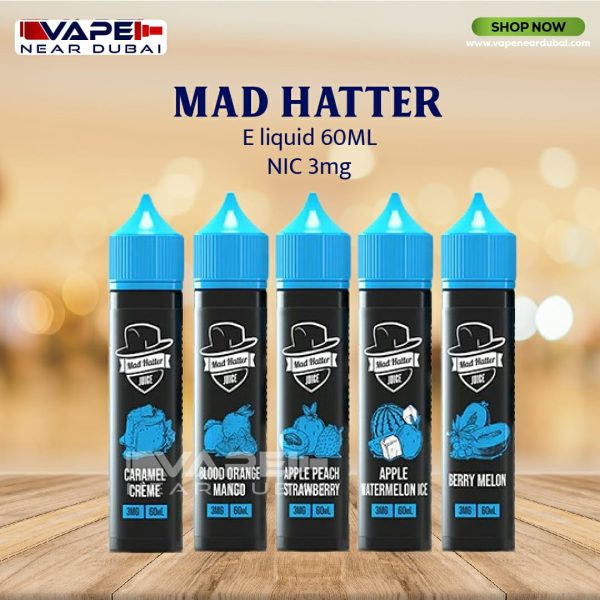 Mad Hatter 60ml E-Liquid Vape Dubai