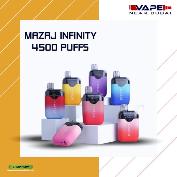 Mazaj Infinity 4500 Puffs Disposable Vape in Dubai