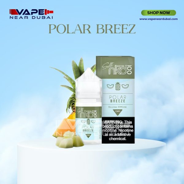 NAKED 100 POLAR BREEZ SALTNIC 30ML E - JUICE IN DUBAI