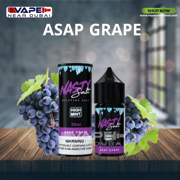 NASTY ASAP GRAPE SALTNIC 30ML E - JUICE IN DUBAI