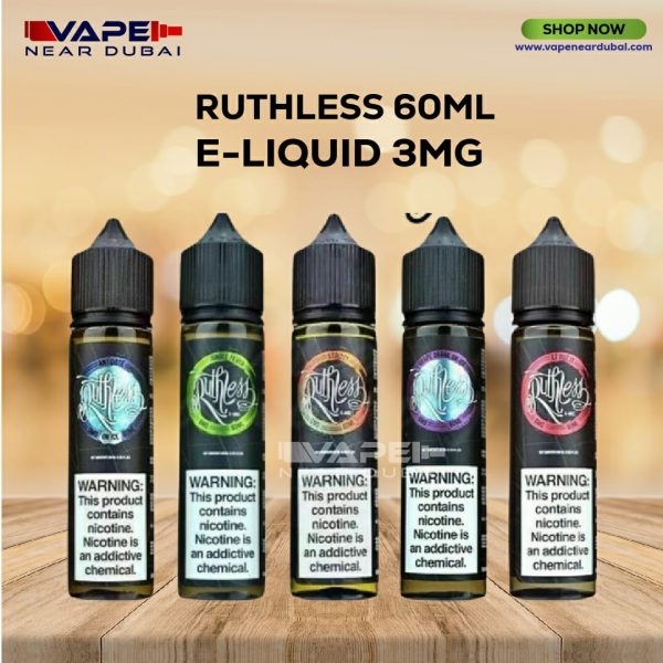 Ruthless 60ml E-Liquid Vape Dubai