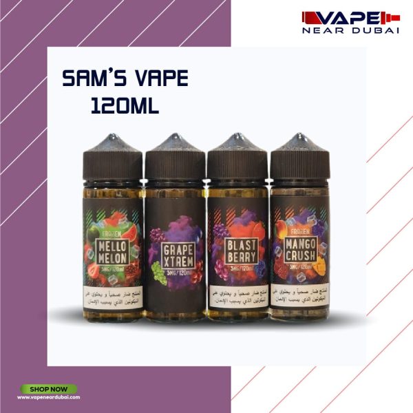 SAM VAPE 120ml E-Liquid in Dubai