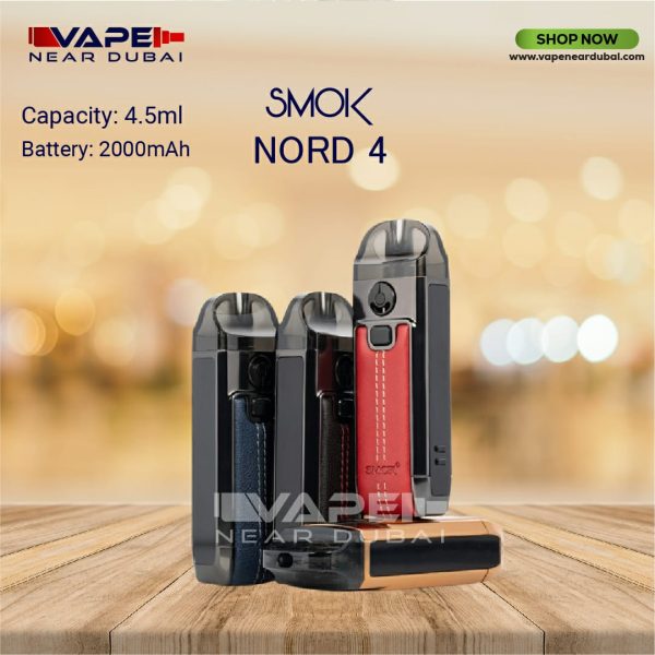 SMOK NORD 4 Pod 80w System Vape Kit in Dubai