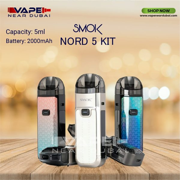 SMOK NORD 5 Pod 80W System Vape Kit in Dubai