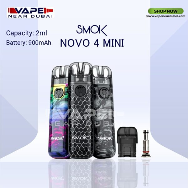 SMOK NOVO 4 Mini 25w Pod System Vape Kit In Dubai