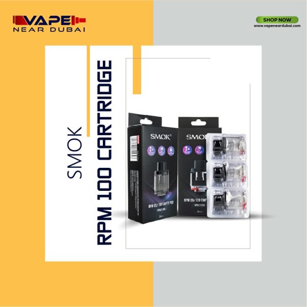 SMOK RPM 85 Pods And RPM 100 Empty Pods in Dubai 3pcsPack