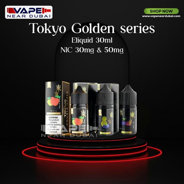 Tokyo Golden Series 30ml SaltNic E-Juice in Dubai