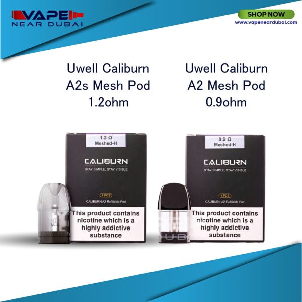 Uwell Caliburn A2/A2s Replacement Pods in Dubai