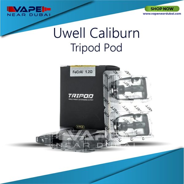 Uwell Caliburn Tripod Replacement Pods in Dubai