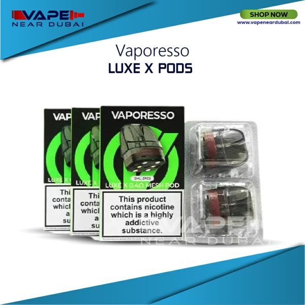 Vaporesso Luxe X Replacement Pod Cartridge In Dubai 2pcsPack