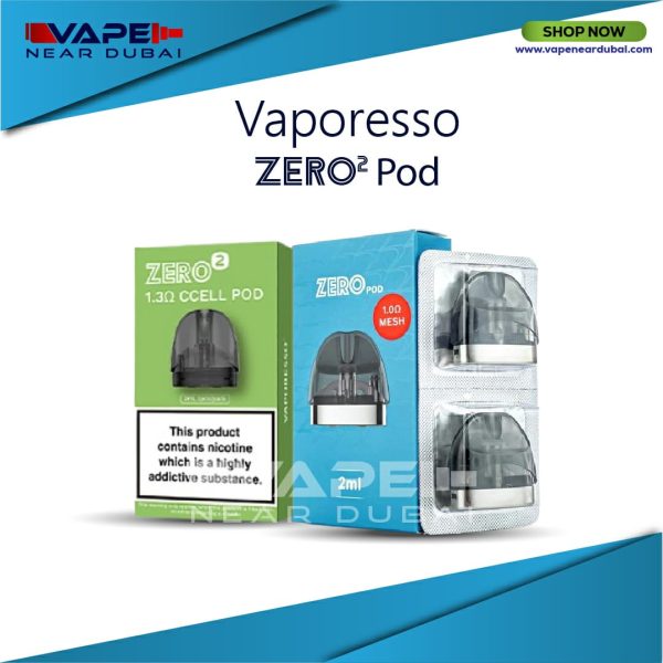 Vaporesso Zero 2 Replacement Pods in Dubai