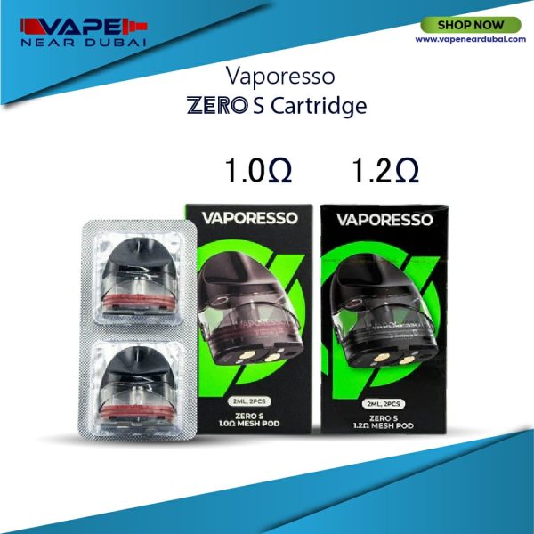 Vaporesso Zero S Pod Cartridges in Dubai 2pcs/Pack