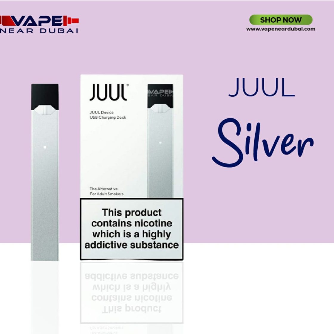 Best Juul Silver Vape Device in Dubai  Vape Near Dubai